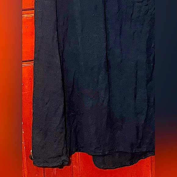 vintage dress semi sheer crochet top sleeveless maxi India rayon medium - Picture 5 of 8